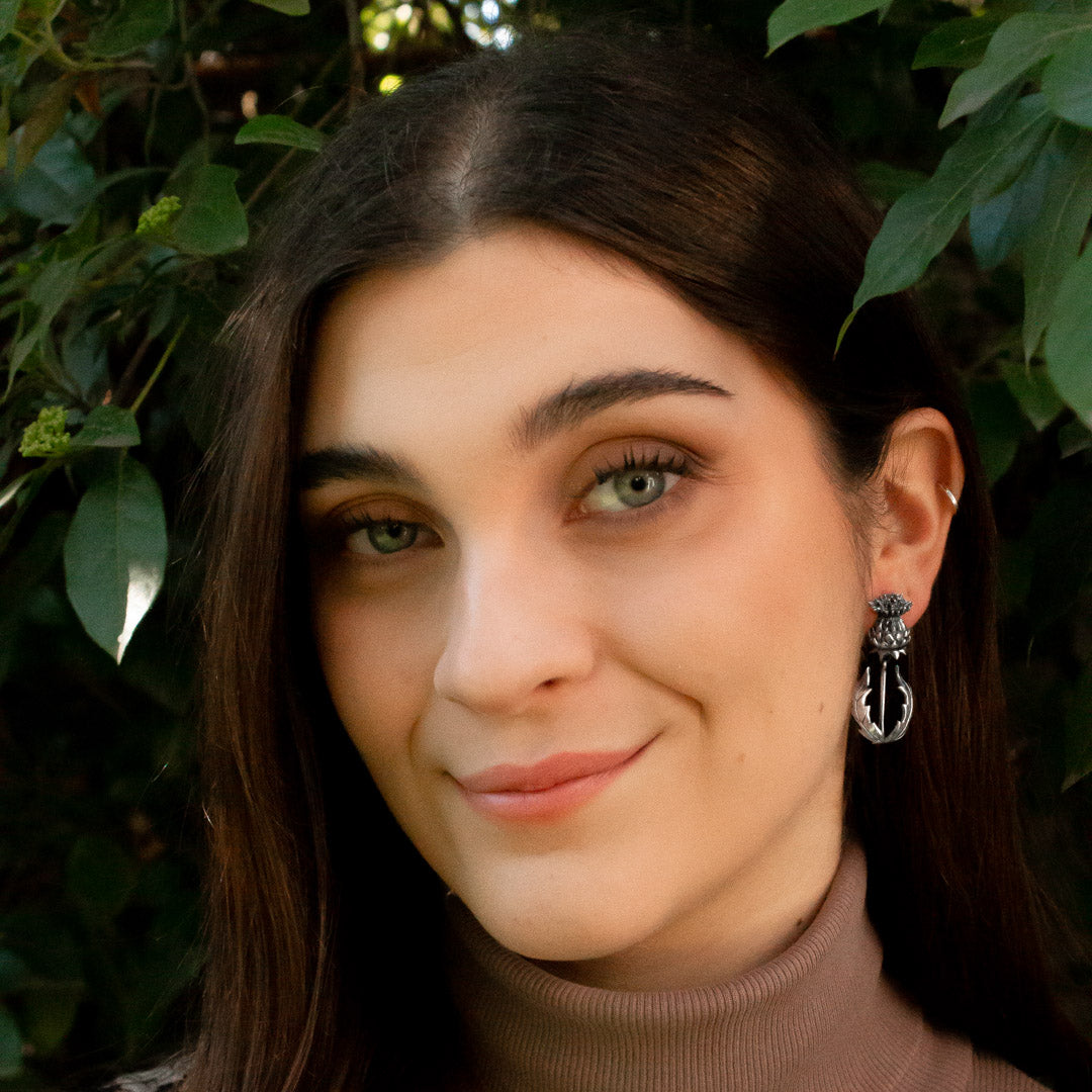 Aros de cardo envejecidos