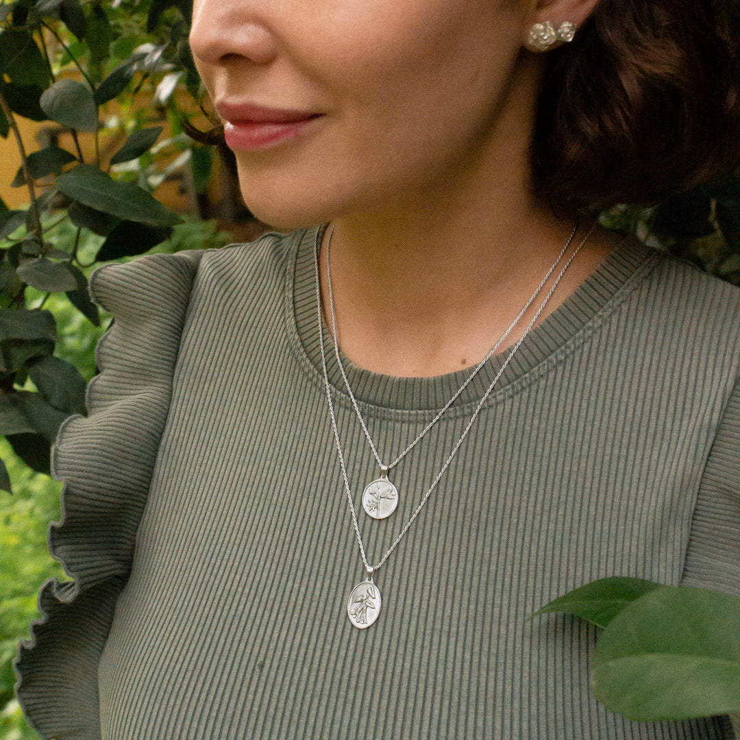 Medallita de Copihue