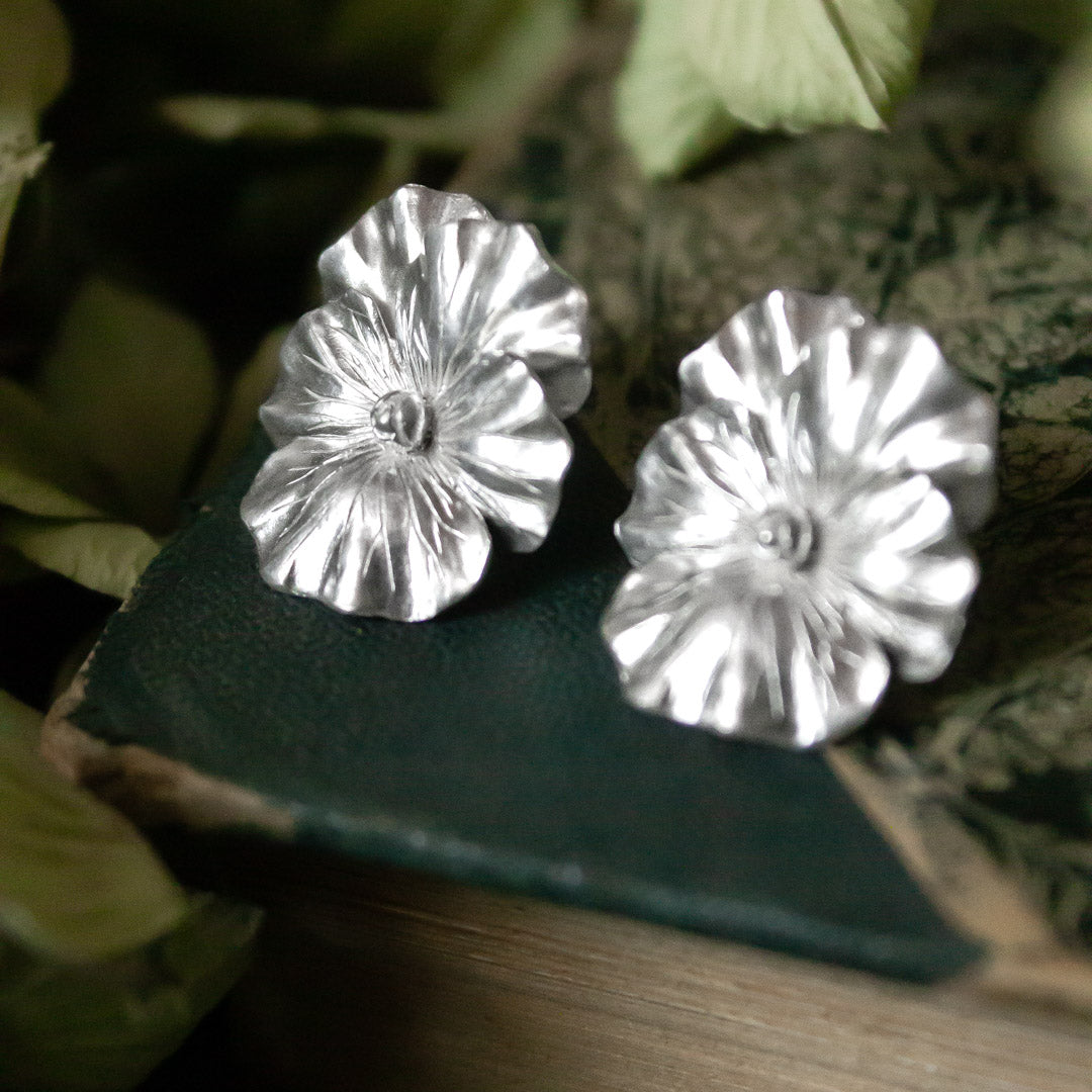 Aros flor de pensamiento